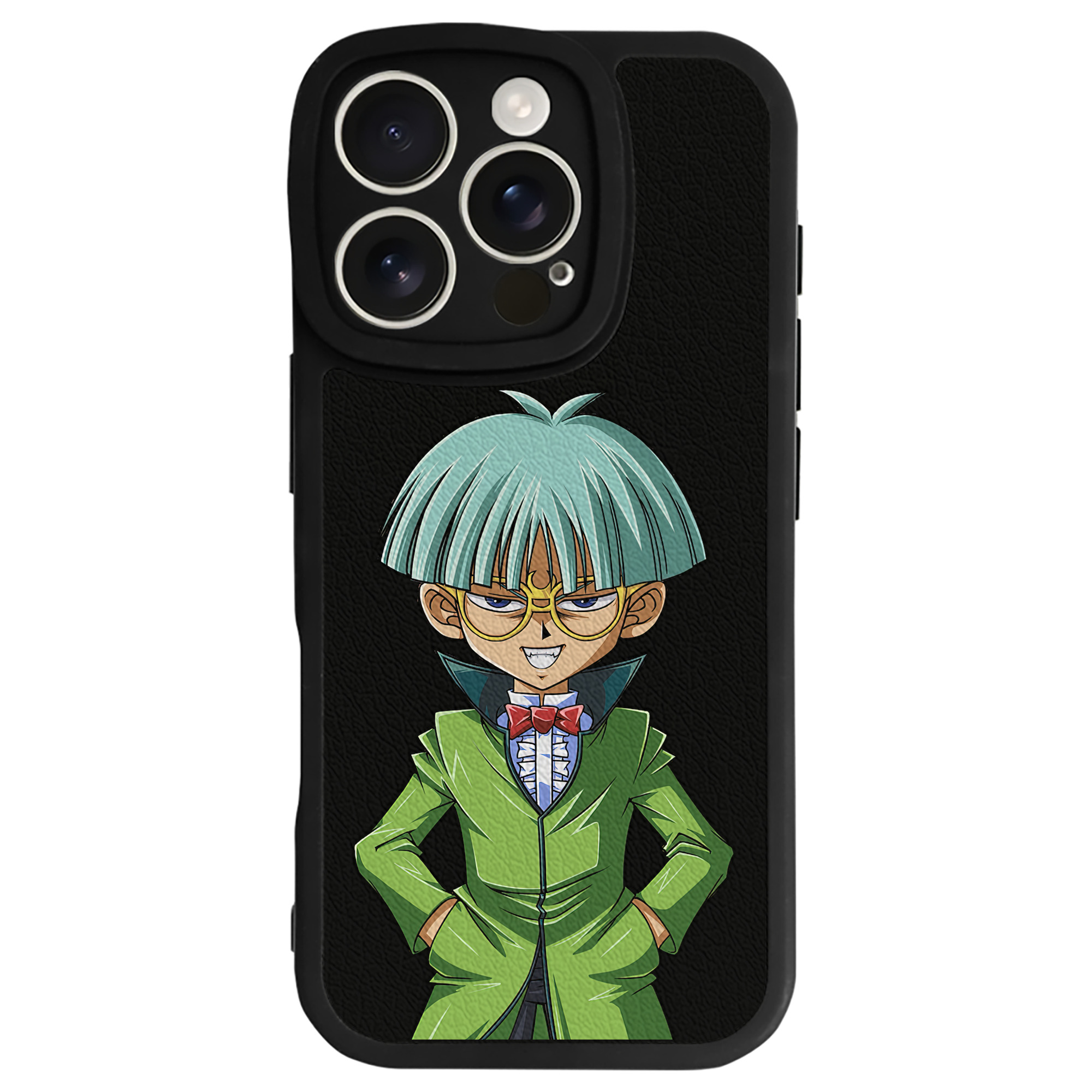 遊☆戯☆王 Yu-Gi-Oh! 【iPhone 16シリーズ対応】シリコンスマホケース（レザー調） 材質：シリコン